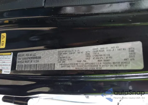 2021 Jeep Wrangler Unlimited Rubicon 4X4 из США, поврежденный, VIN 1C4HJXFN2MW695886